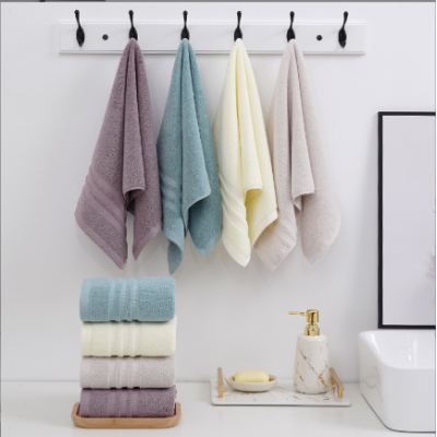 Pure Color Face Towels