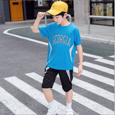 2PCS Kids Summer Top Pants