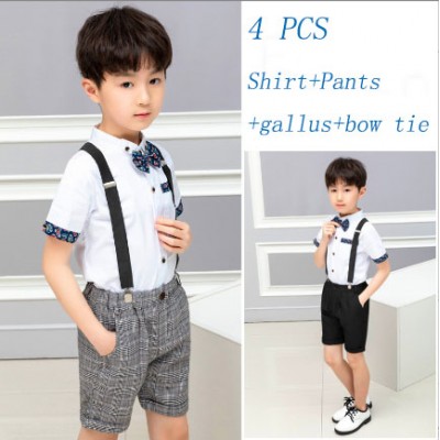 2PCS Kids Waistcoat Pants