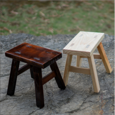 Small Wood Stool Chair