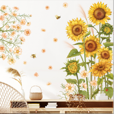 Sunflower Wall Stickers