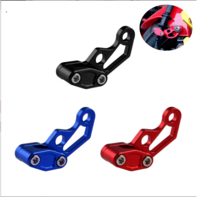 Motorcycle Brake Line Clamps