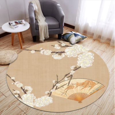 60cm Flower Circle Rug Carpet