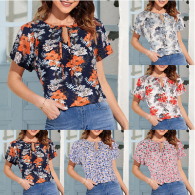 Women Sexy Flower Tops