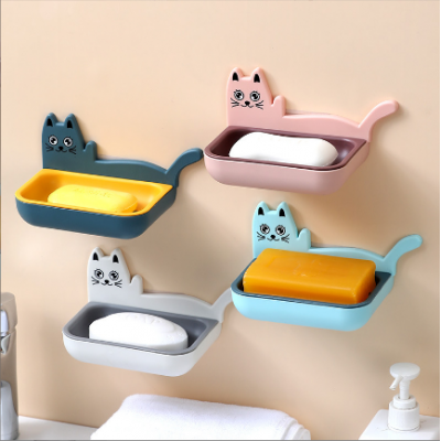 Cute Cat Soap Box Rack