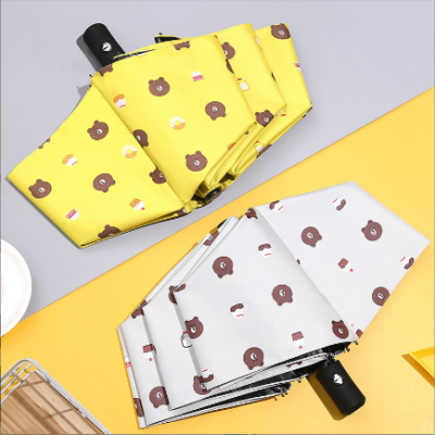 Auto Bear Sunproof Umbrella