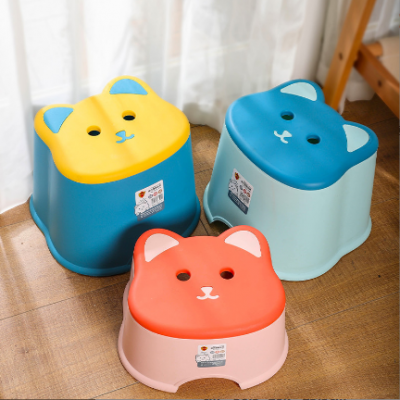 Cat Shape Plastics Stool