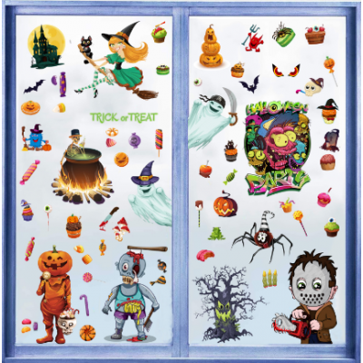 Halloween Window Stickers