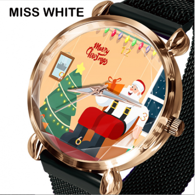 Cartoon Christmas Quartz Watch