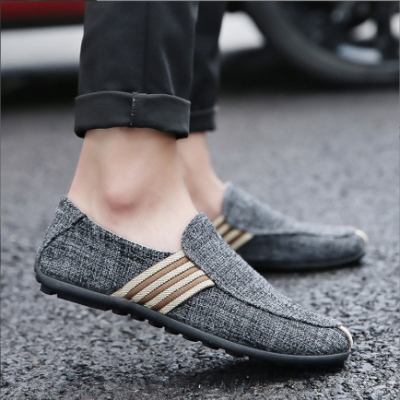 Men Loafer Canvas Shoes