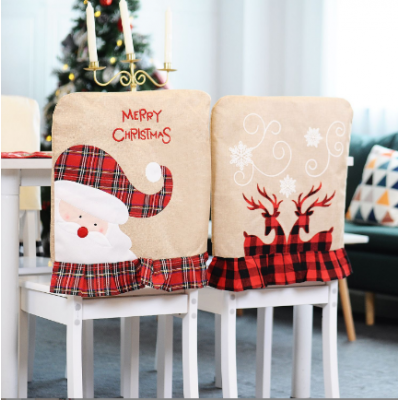 Christmas Chair Cover Decor