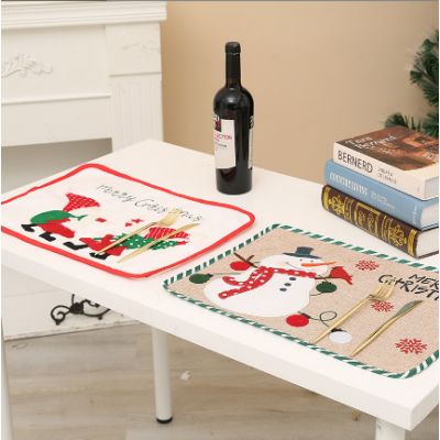 Christmas Table Placemat Decor