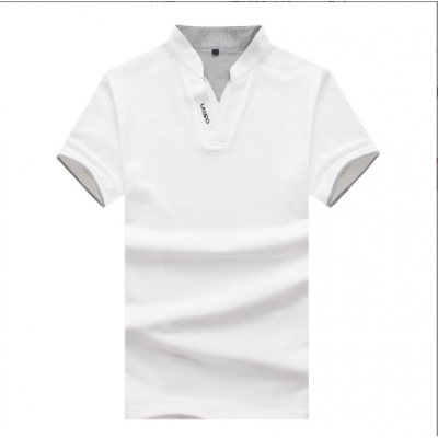 Men's V-neck Polo Shirt