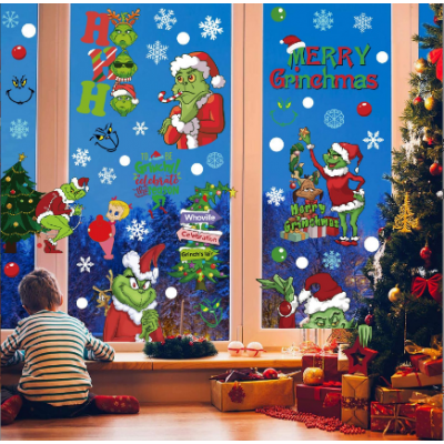 Christmas Spirit Door Stickers