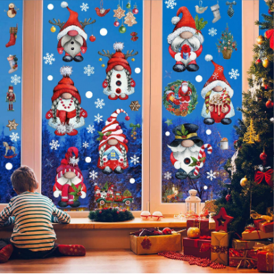 Santa Claus Window Stickers