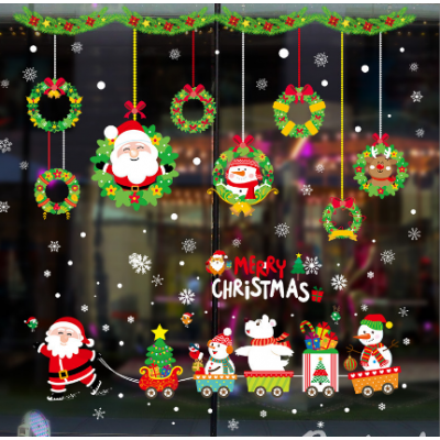 Cute Christmas Window Stickers