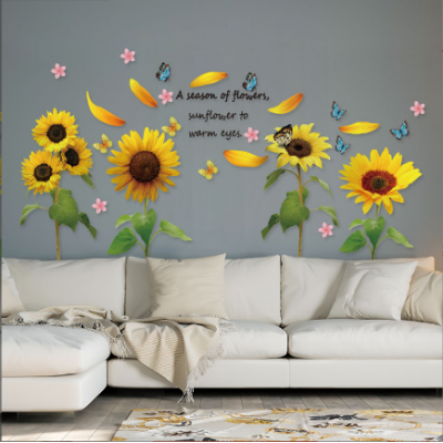 Sunflower Window Stickers