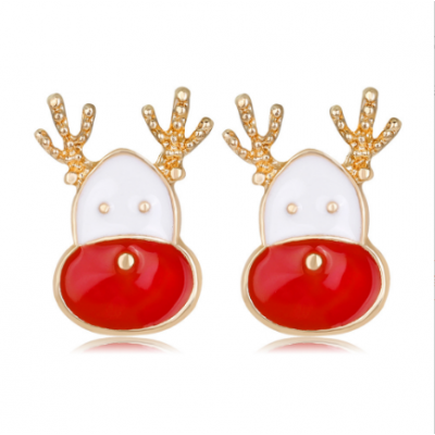 Christmas Elk Earrings