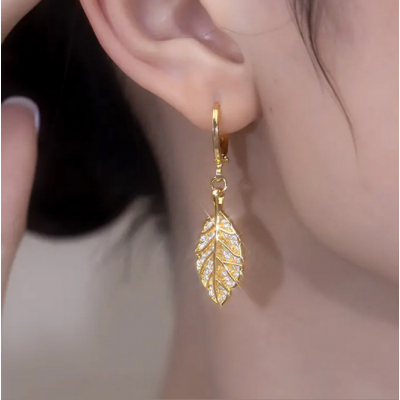 Women Leaf Shape Earrings