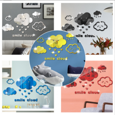 Home Smile Cloud Wall Stickers