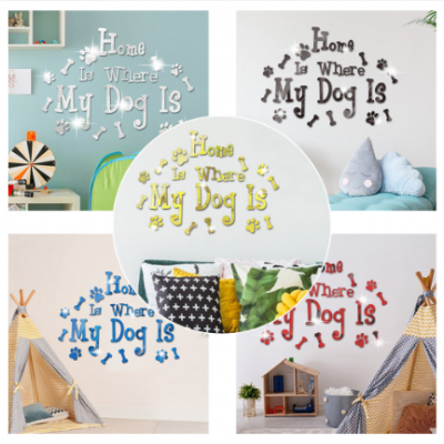 Home Dog Theme Wall Stickers