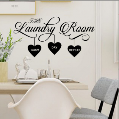 Laundry Room Wall Stickers