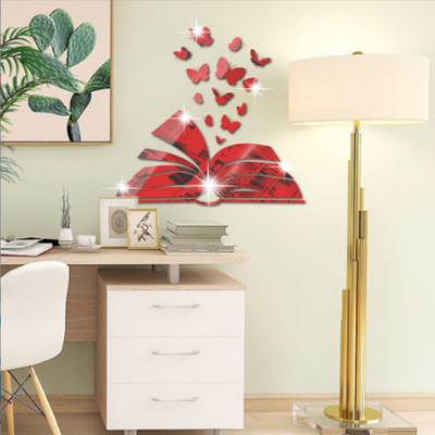 Book Butterfly Wall Stickers