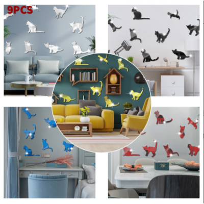 Cute Cat Wall Stickers