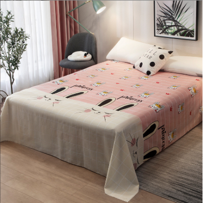 1 PC Rabbit Flat Sheet