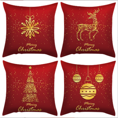 Christmas Theme Cushion Cover