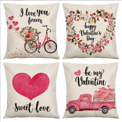 Valentine's Day Cushion Cover