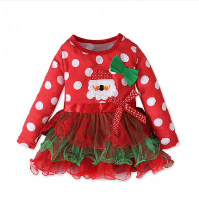 Girl Fashion Christmas Dress