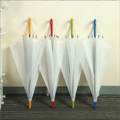 Kids Transparent Long Umbrella