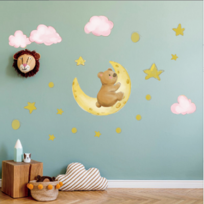 Moon Bear Wall Stickers