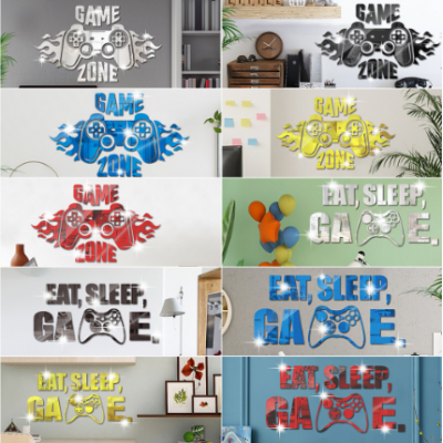 Game Letter Wall Stickers