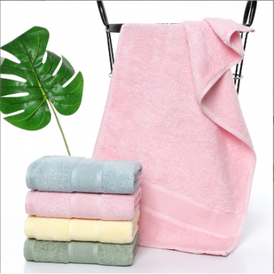 Pure Color Soft Face Towels