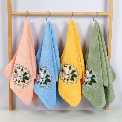 Coral Fleece Soft Face Towels