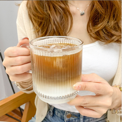 Ins Coffee Juice Glass Cup