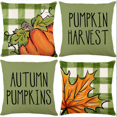 Autumn Theme Cushion Cover