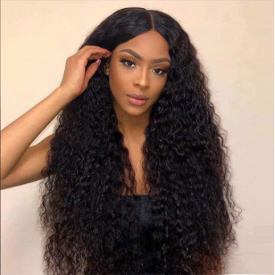 Women Long Curly Lace Wigs