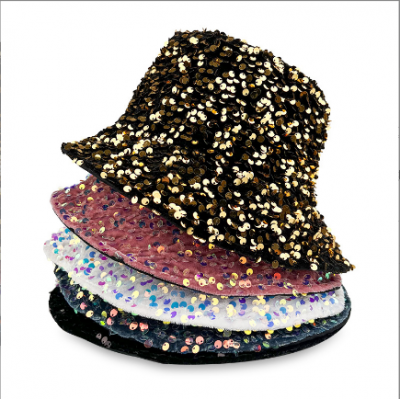 Sequins Cool Bucket Hats