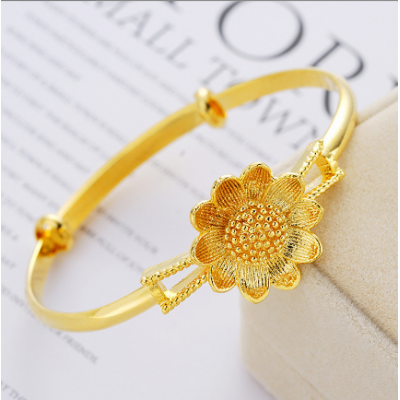 Lotus Shape Chain Bracelet