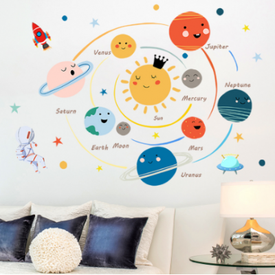 Planet Home Wall Stickers