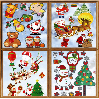 Christmas Home Window Stickers