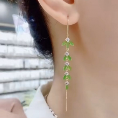 Ins Leaf Shape Earrings