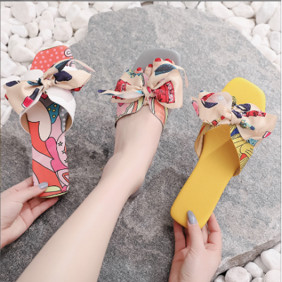 Women Bowknot Slippers