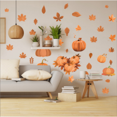 Pumpkin Home Wall Stickers