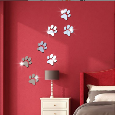 Dog Footprint Wall Stickers