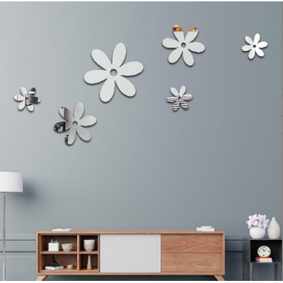 3D Flower Wall Stickers