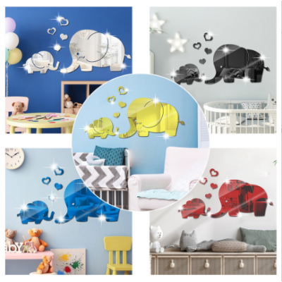 Love Elephant Wall Stickers